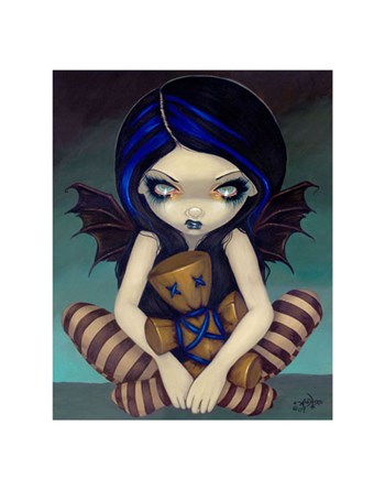 Voodoo In Blue by Jasmine Becket-Griffith art print