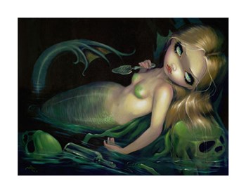 Absinthe Mermaid by Jasmine Becket-Griffith art print