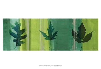 Silver Leaf Panel II by James Burghardt art print