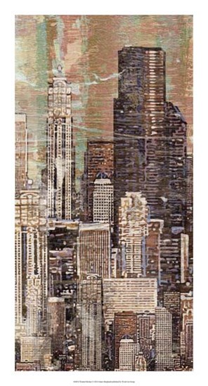 Washed Skyline I by James Burghardt art print