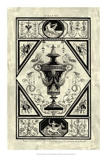 Pergolesi Urn I by Michel Pergolesi art print