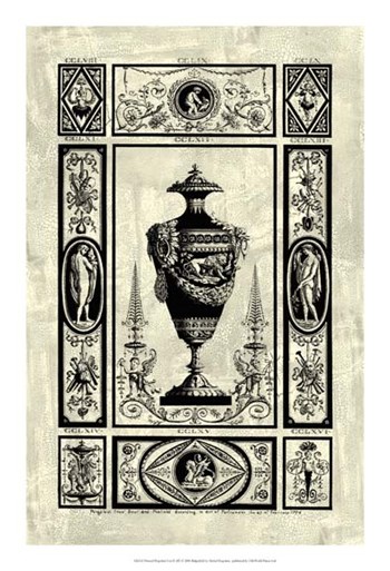 Pergolesi Urn II by Michel Pergolesi art print