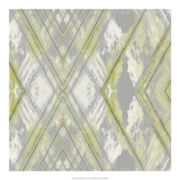 Argyle Watercolor III by Jennifer Goldberger art print