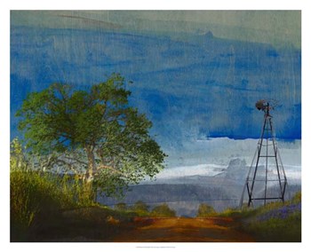 Road and Windmill by Sisa Jasper art print