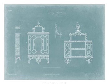 Hanging Shelves I by Thomas Chippendale art print