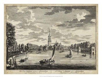 Views of Amsterdam VII by Nicolaus Visher art print