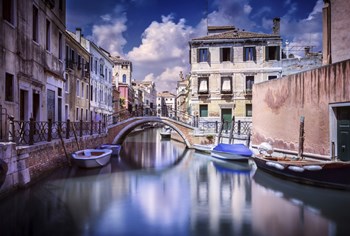 Venetian canal, Venice, Italy by Evgeny Kuklev/Stocktrek Images art print