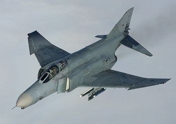 Luftwaffe F-4F Phantom II (from above) by Gert Kromhout/Stocktrek Images art print