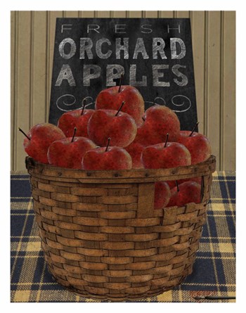 Orchard Apples by Beth Albert art print
