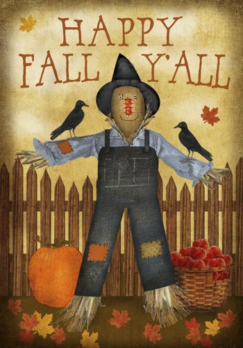 Happy Fall Y&#39;all by Beth Albert art print