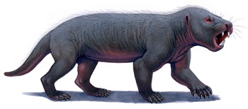 Kayentatherium, a Mammal-like Tritylodont of the Jurassic Period by H. Kyoht Luterman/Stocktrek Images art print