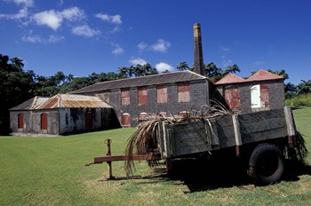 St Nicholas Abbey Sugar Mill, St Peter Parish, Barbados, Caribbean by Greg Johnston / Danita Delimont art print