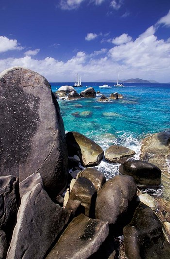 Caribbean, BVI, Virgin Gorda Spring Bay by Stuart Westmorland / Danita Delimont art print