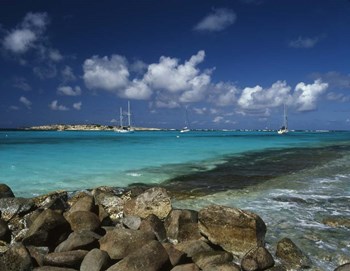 Orient Bay, St Martin, Caribbean by Greg Johnston / Danita Delimont art print