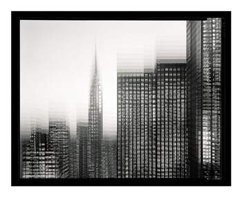 Chrysler Building Motion Landscape #1 by Len Prince art print