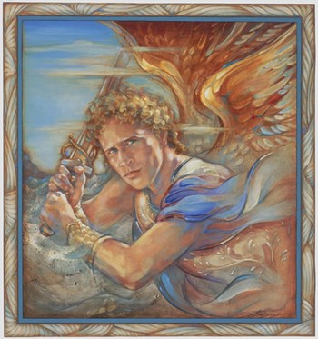 Avenging Angel by Susan Edison art print