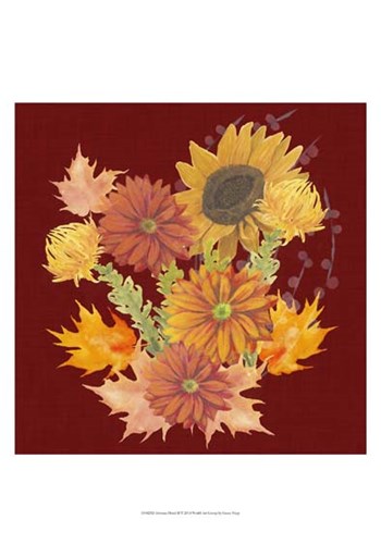Autumn Floral II by Grace Popp art print