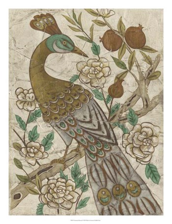 Chinoiserie Pheasant I by Chariklia Zarris art print