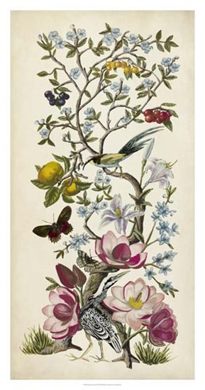 Chinoiserie Natura II by Naomi McCavitt art print