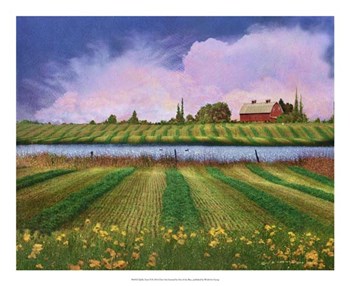 Idyllic Farm II by Chris Vest art print