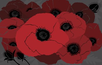 Beautes Rouges I by Art Licensing Studio art print