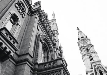 City Hall (Angle) by Erin Clark art print