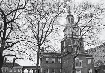 Independence Hall (Horizontal) by Erin Clark art print