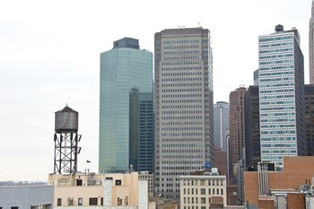 Financial District by Erin Clark art print