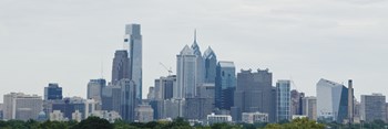 Philly Panorama by Erin Clark art print