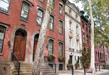 Delancy Street (horizontal) by Erin Clark art print