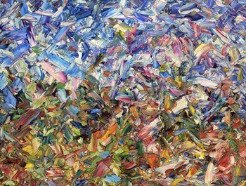 Fragmented Garden 9K by James W. Johnson art print