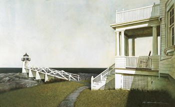 Marshall Point Lighthouse by Zhen-Huan Lu art print