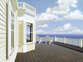 Porch View 2 by Zhen-Huan Lu art print