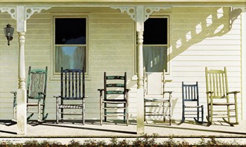 Chair Family by Zhen-Huan Lu art print