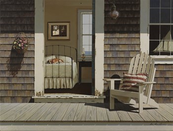 Bedroom Dog by Zhen-Huan Lu art print