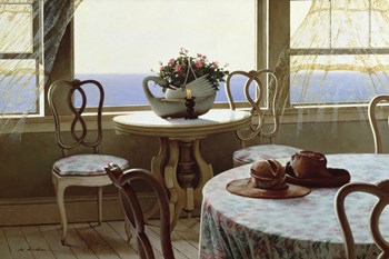 The Dining Room by Zhen-Huan Lu art print