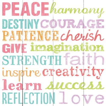 Peace Harmony Destiny by Louise Carey art print