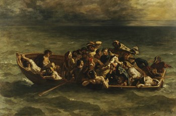 The Shipwreck of Don Juan by Eugene Delacroix art print