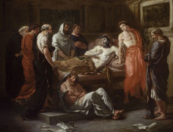 The Last Words of Marcus Aurelius, 1844 by Eugene Delacroix art print