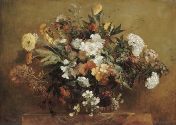 Bouquet by Eugene Delacroix art print