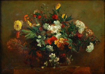 Flower by Eugene Delacroix art print