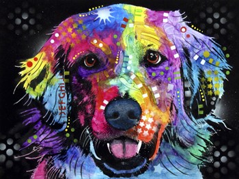 Golden by Dean Russo art print