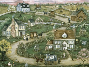 Delivery Day In Hidden Valley by Ann Stookey art print