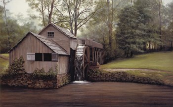 Mabry Mill by David Knowlton art print