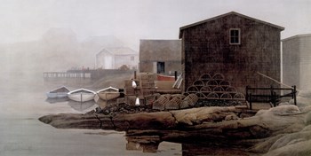 Peggy&#39;s Cove by David Knowlton art print