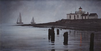 Late Return by David Knowlton art print