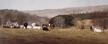 Contented 2 by David Knowlton art print