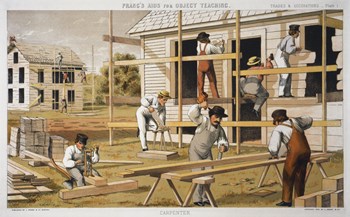 Prang&#39;s Carpenter Aid by Print Collection art print