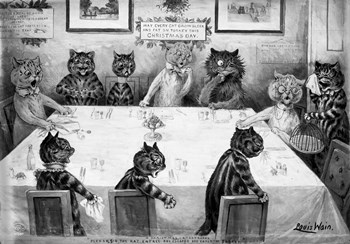 A Christmas Catastrophe by Print Collection art print