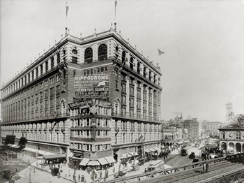 Macy&#39;s Department Store, New York, N.Y. by Print Collection art print